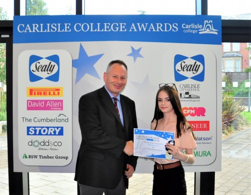 BSW sponsors inspirational awards night at Carlisle College