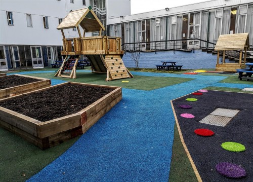 BSW helps create sensory garden